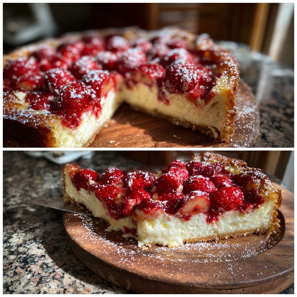 Erdbeer Joghurt Kuchen Vom Blech