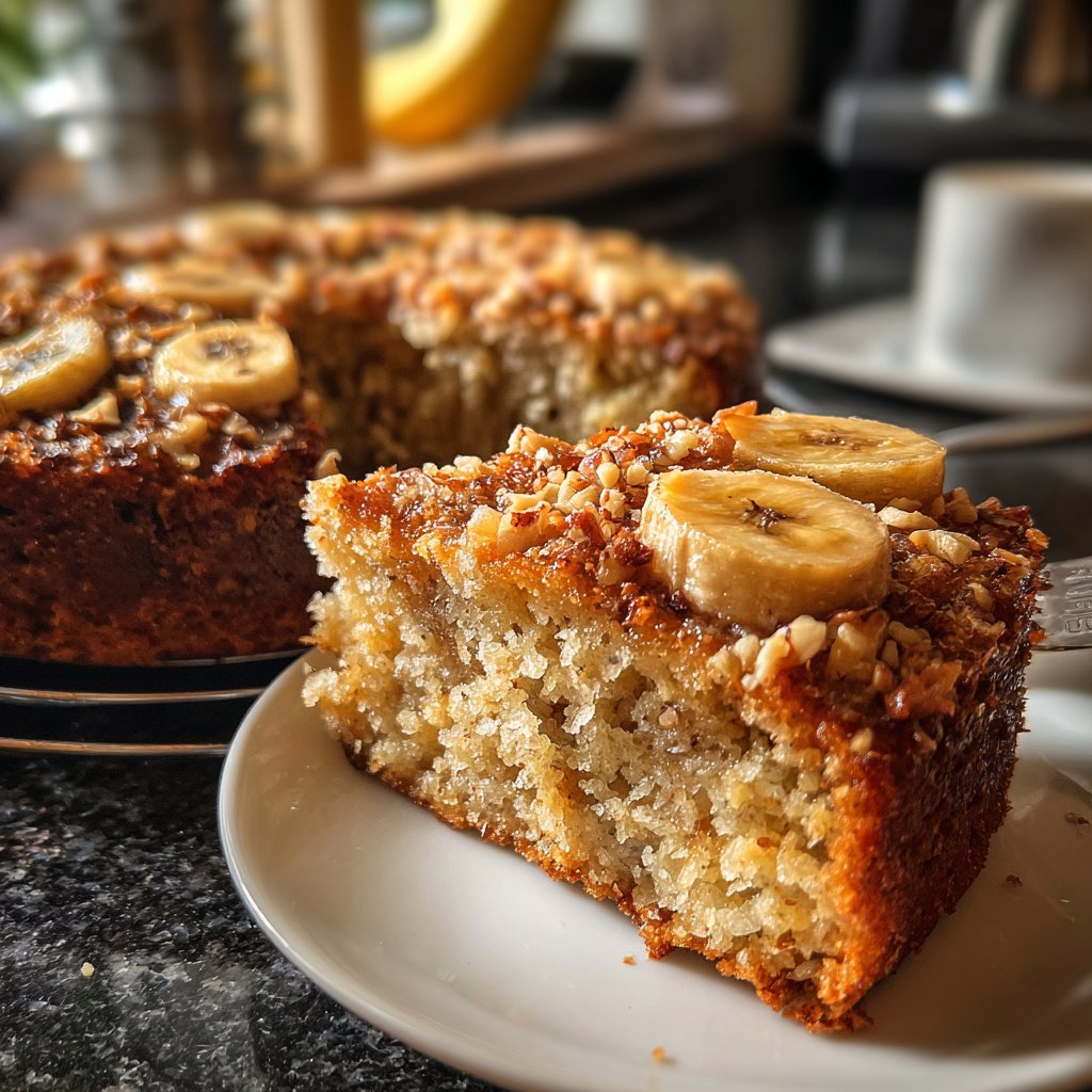 Bananenkuchen mit Dinkelmehl