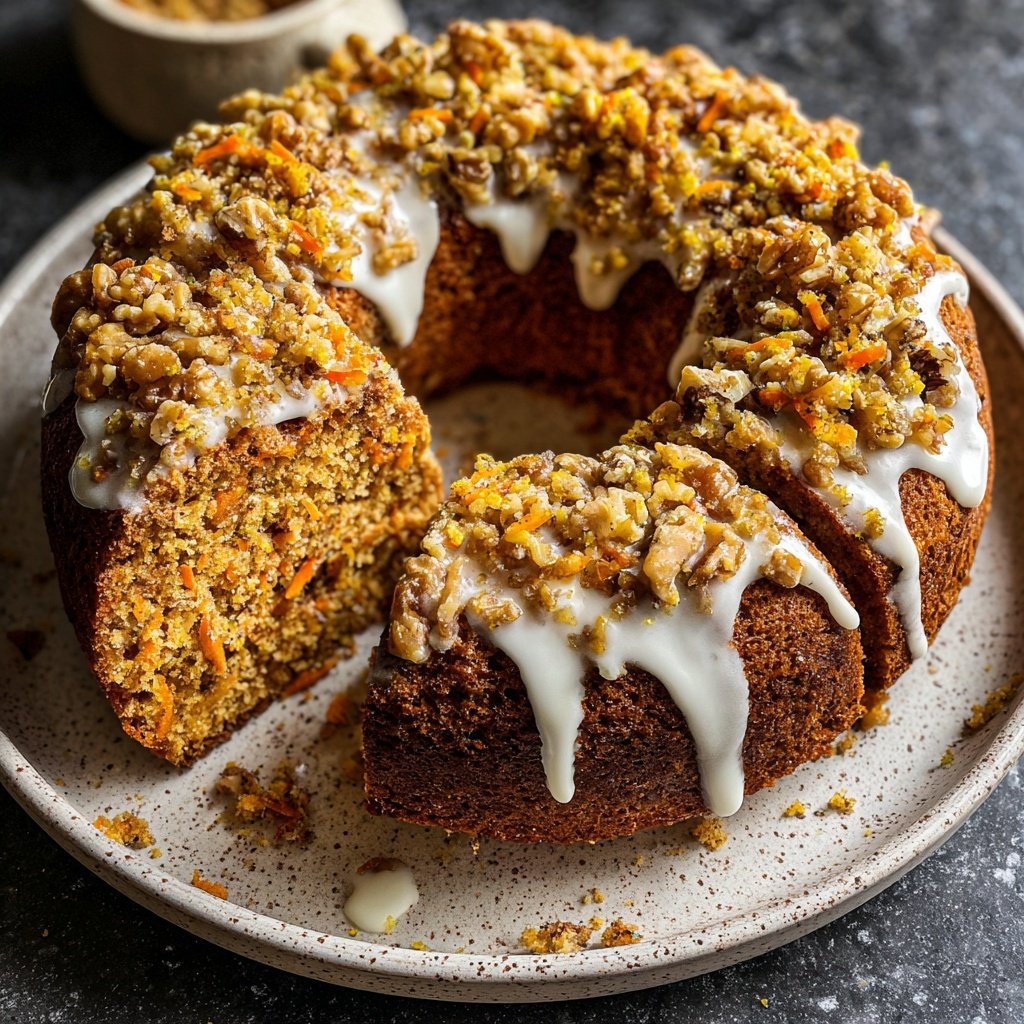 Karottenkuchen Mit Walnüssen
