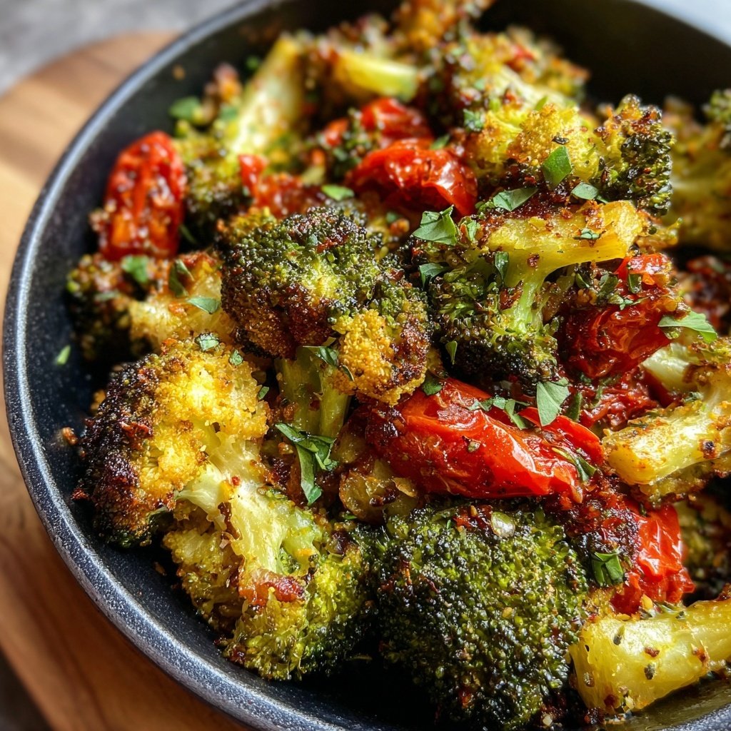 Brokkoli Pfanne Mediterran