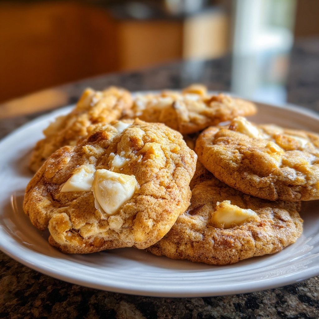 Cookies mit weißer Schokolade