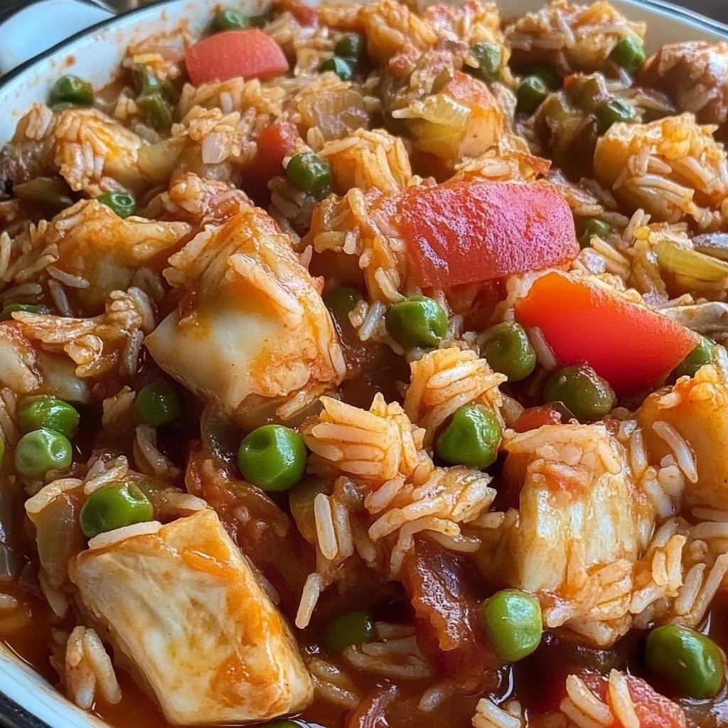 Serbisches Reisfleisch mit Hähnchen