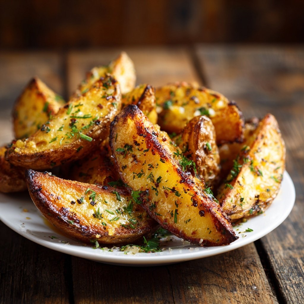 Grill Beilagen Mit Kartoffel Spalten