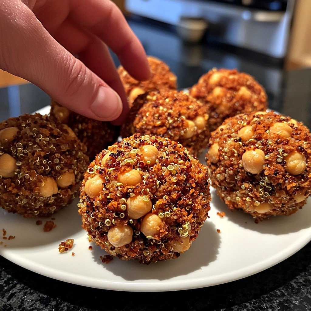 Protein Bällchen gesunder Snack