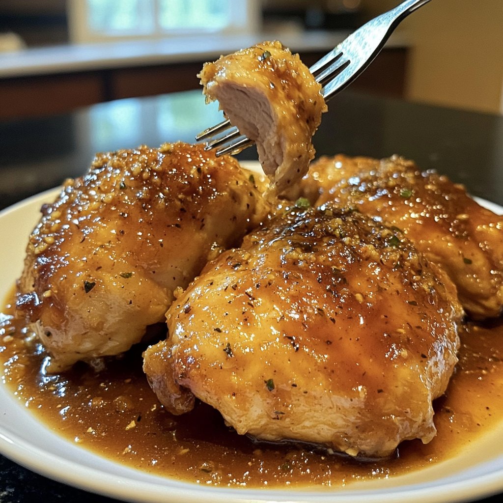 Crockpot Hähnchen mit Soße