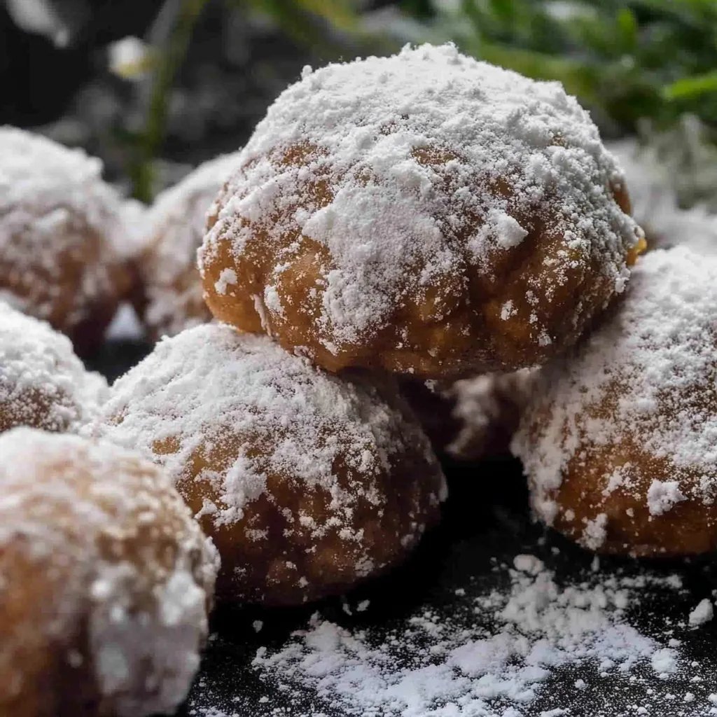 Walnuss-Schneebällchen