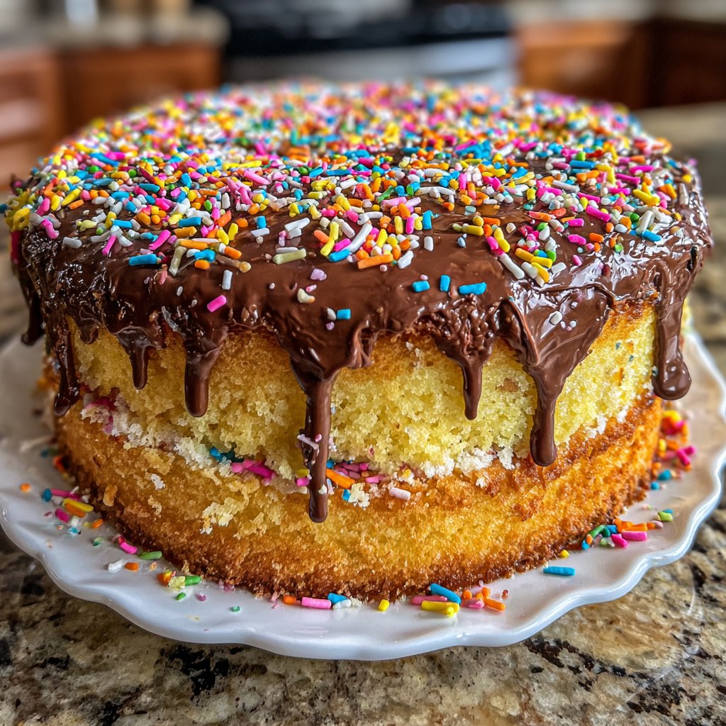 Geburtstagskuchen klassisch