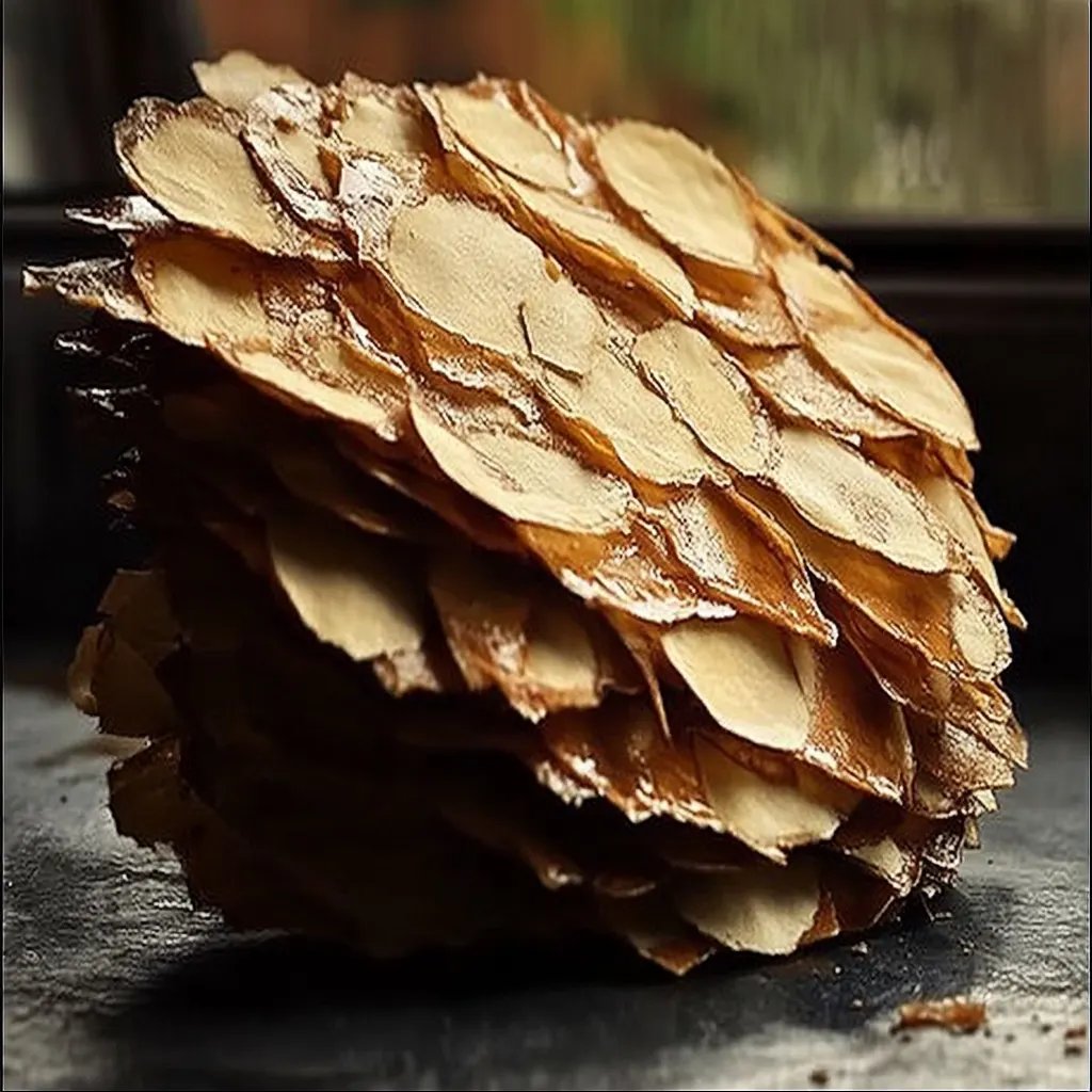 Knusprige Spekulatiusblätter