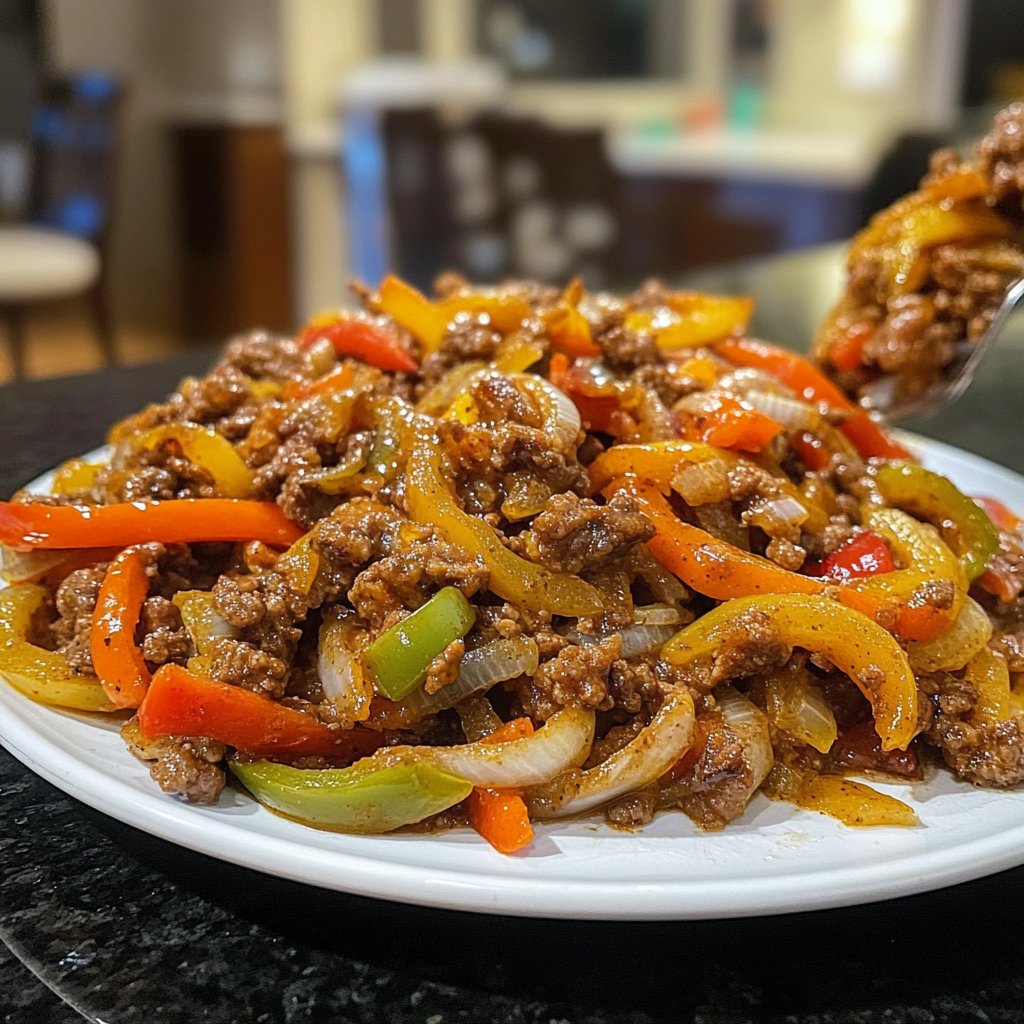 Hackfleisch Pfanne deftig