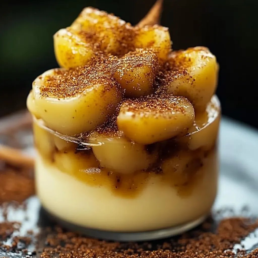 Bratapfel mit Vanillesoße