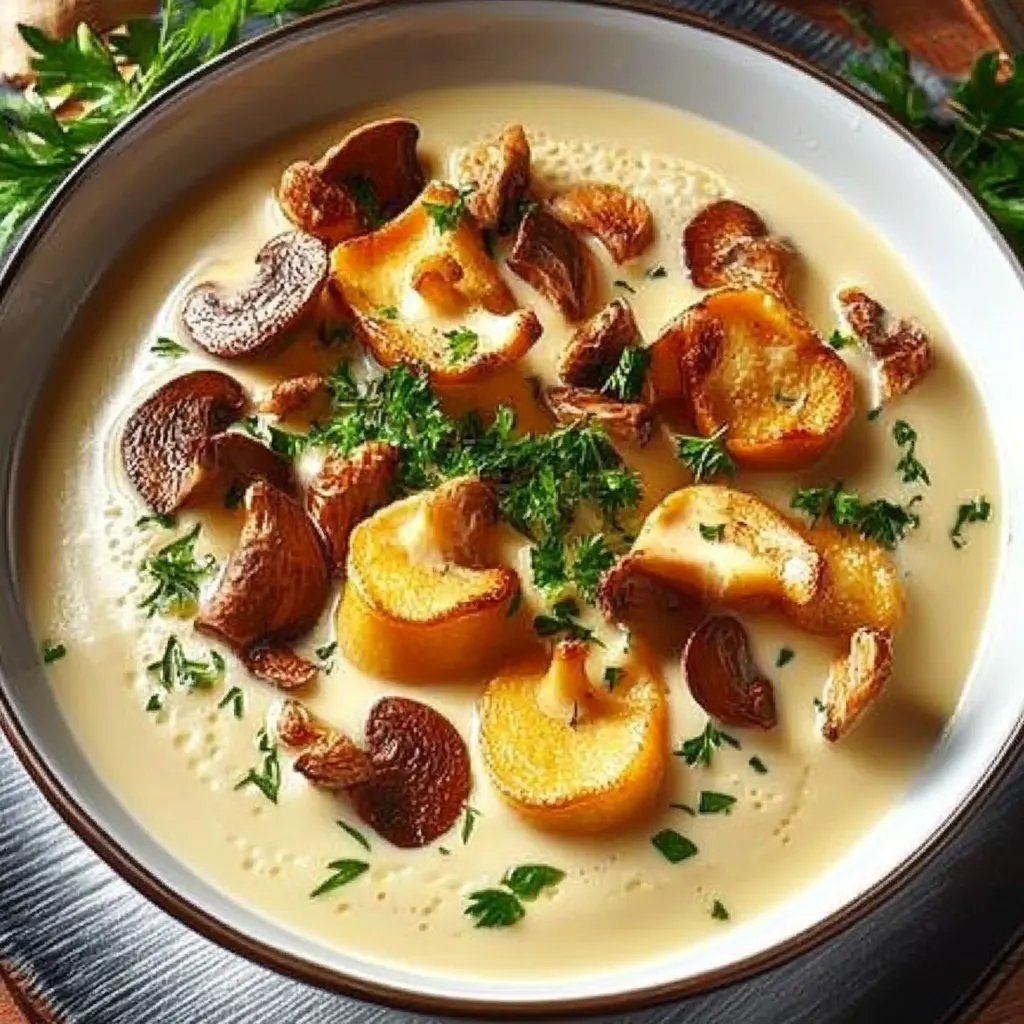 Pfifferlingcremesuppe