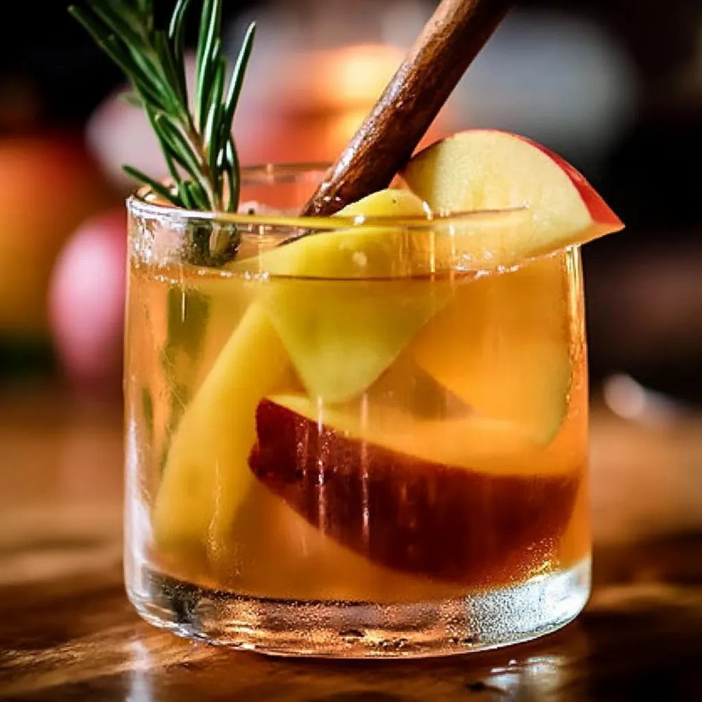 Apfel-Birnen-Punsch mit Ingwersirup