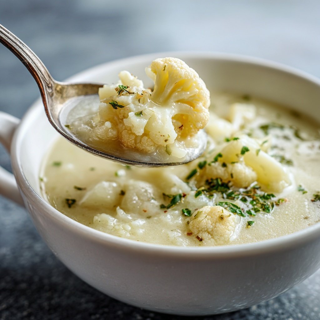 Blumenkohlsuppe einfach