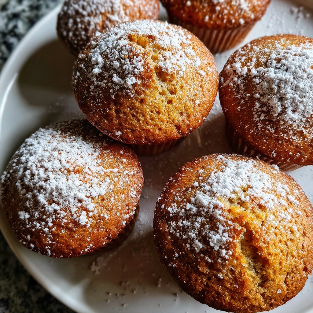 Muffins mit Zimt und Zucker