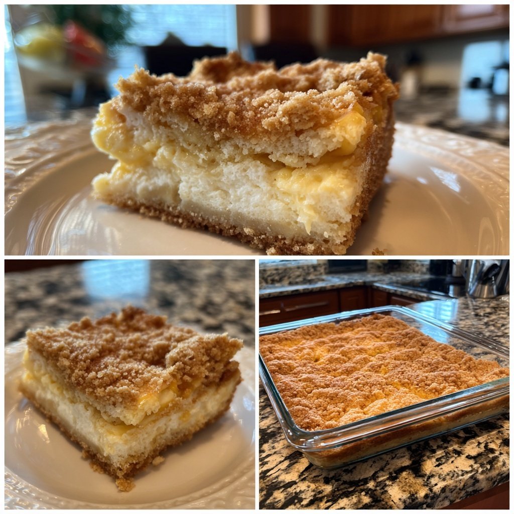 Streuselkuchen Mit Vanillepudding