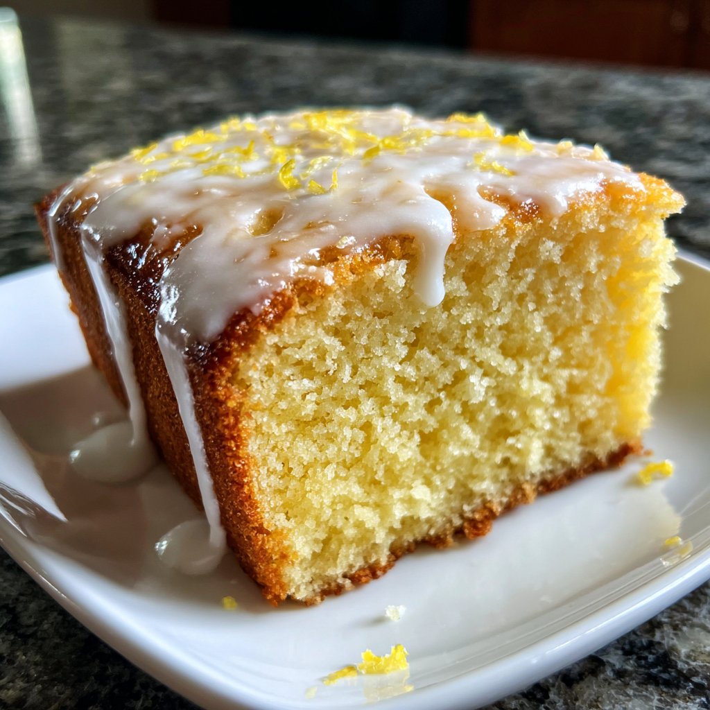 Saftiger Zitronenkuchen vom Blech