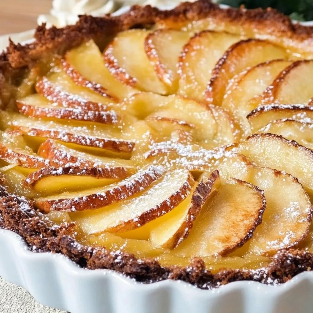 Apfelkuchen mit Quark